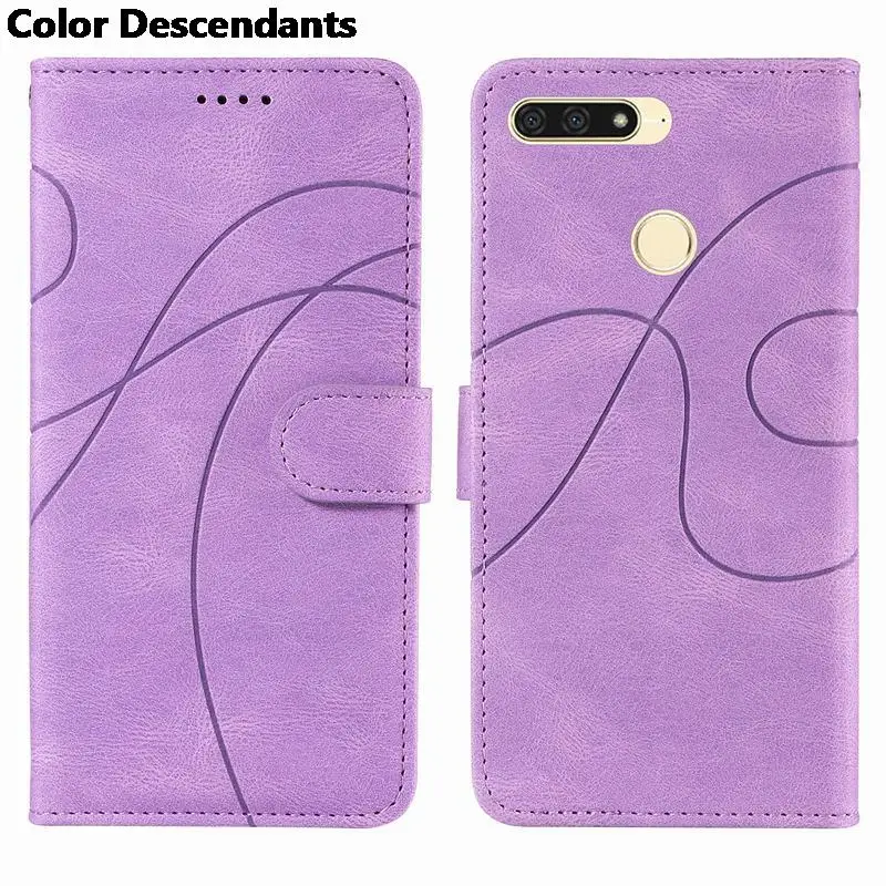 Чехол-бумажник с откидной крышкой для Huawei Honor 7A 7S кожаный чехол Pro Mini телефона