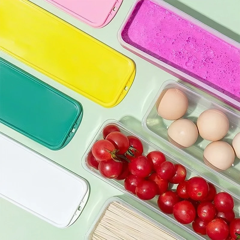 Пластиковый контейнер большой емкости герметичная прямоугольная коробка для