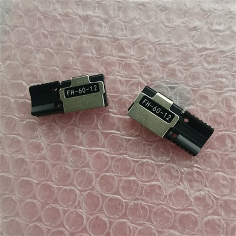 Free Shipping FSM-50R/60R/70R/88R Fiber Fusion Splicer Ribbon 12 Core Fiber Holder FH-60-12  Fiber Clamp Tools