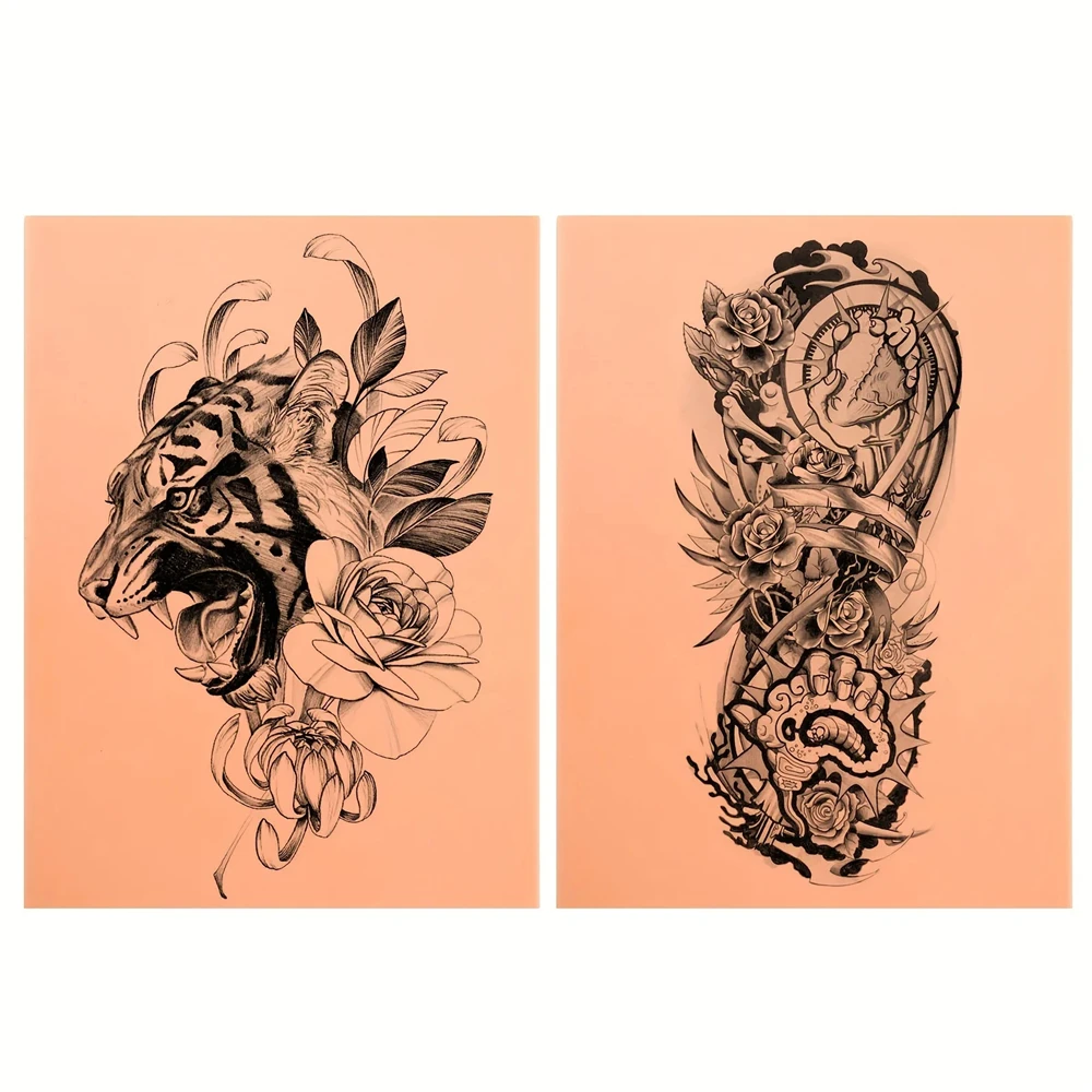 Искусственная кожа для тату-практики 8 мм начинающих и опытных художников