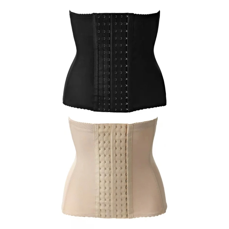 

Waist Trainer for Women Breathable Underbust Waist Corsets Cincher Hourglass Body Shaper 6 Hooks Tummy-Control Shapewear