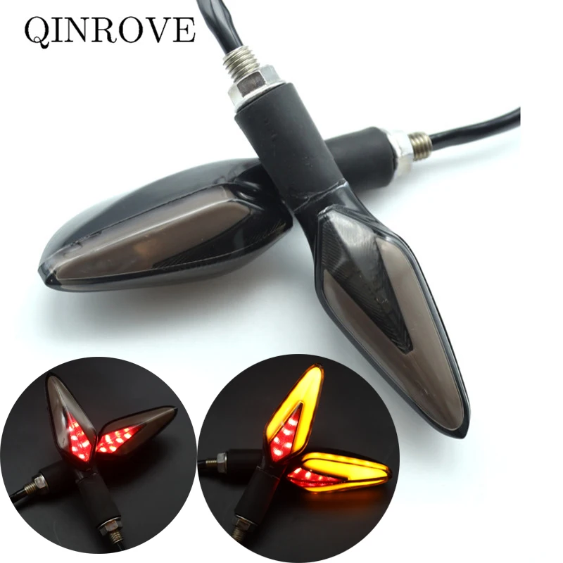 Светодиодный сигнал поворота для мотоцикла скутера 12 В Универсальный ABS мигающий