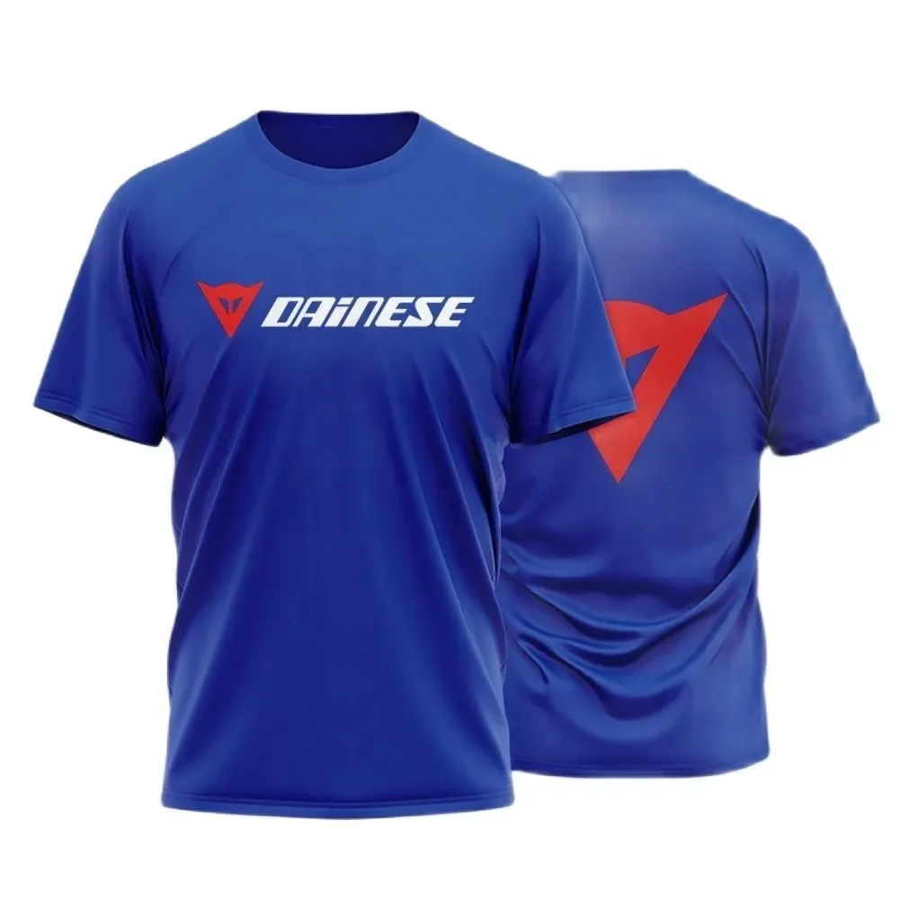 

Fashion Motorcycle Sports T Shirt For Men Outdoor Cycling Tracksuit Summer Quick Dry Tees Leisure O-neck Oversized Short Sleeve