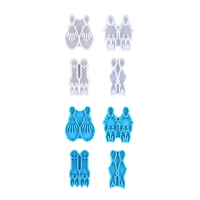 

Формы для сережек «сделай сам» в виде морских животных, ожерелье, ювелирные изделия, подвеска, форма «сделай сам», ремесла, брелок, подвеска, форма для женщин и девушек