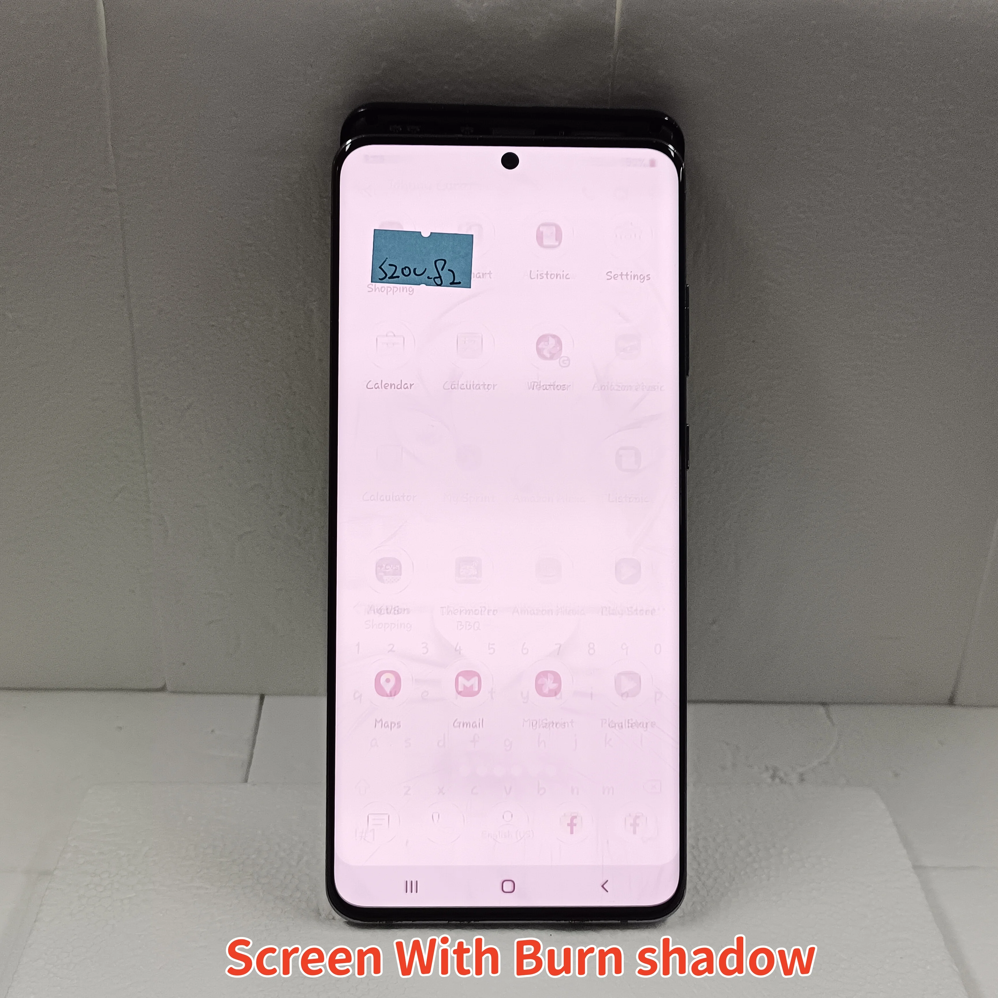 С дефектами для Samsung Galaxy S20 Ultra G988 G988F ЖК-дисплей дигитайзер сенсорного экрана в