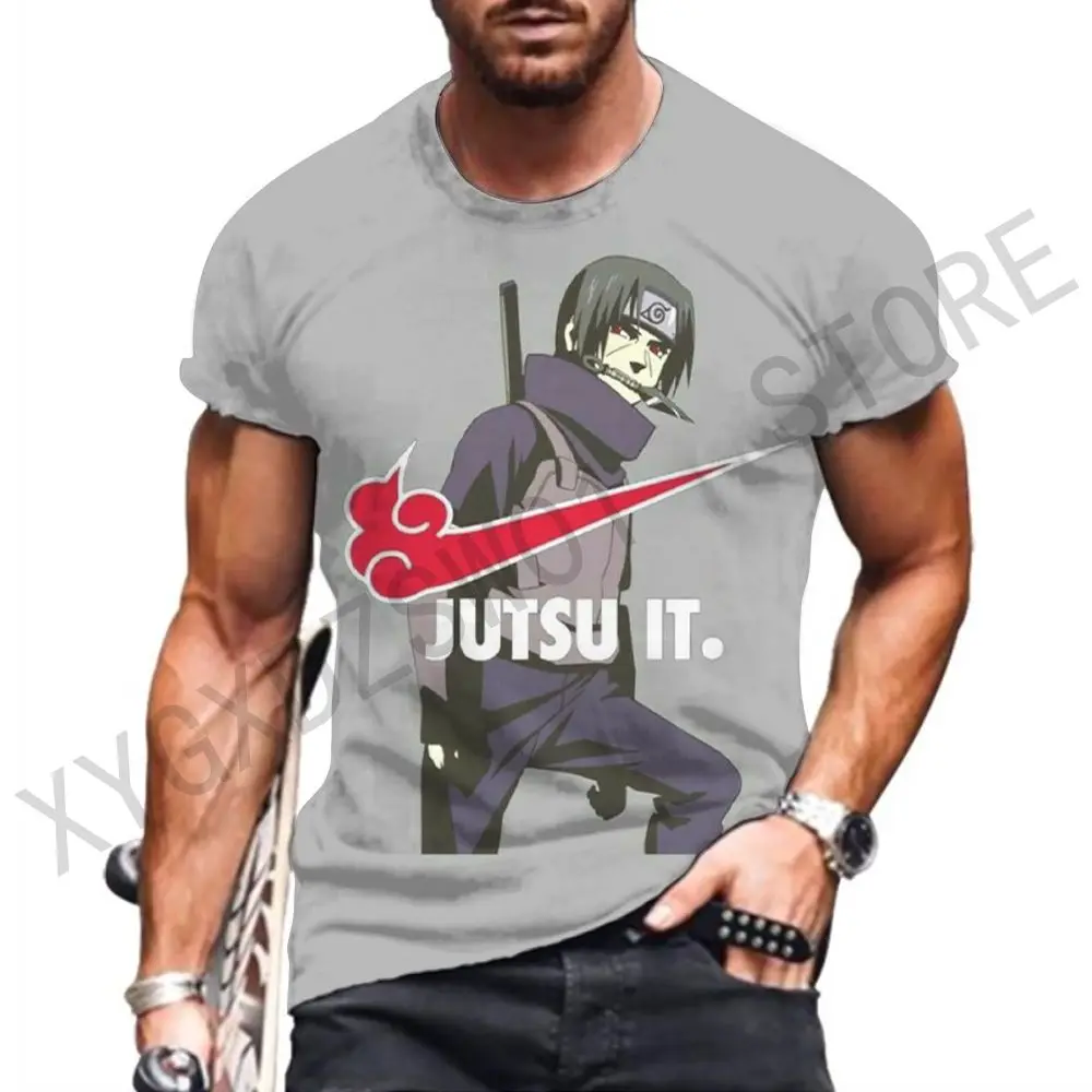 

Couple Outfit Men's Summer Clothes Harajuku Style Treasure Kpop Blouse Naruto T-Shirt Anime T-shirt T-shirts Man 3D Print 2022