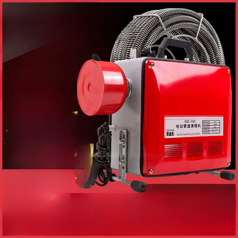 

Pipe dredge, electric professional household cleaning toilet, kitchen dredge, drainage tool artifact