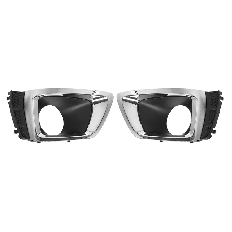 

Car Chrome Fog Lamp Cover Grill Bezel Frame Trim Lamp Cover LED Headlight Fog Light For Subaru Forester XT 2014-2016