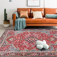 vintage persian style carpet for living room home bedroom anti slip mat bathroom absorbent boho morocco entrance doormat
