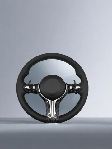 Полностью кожаный автомобильный руль для BMW F01 F06 F10 F11 F20 F21 F22 F30 F31 F32 F34 F36 F80 F82 F87 M3 M4 M5 M6 Автомобильные аксессуары