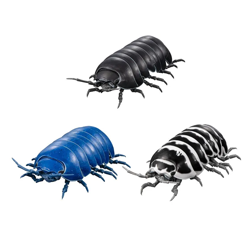 Фото Коллекционная модель насекомого Bandai Bio Encyclopedia: Пилбаг (Woodlouse) — реалистичная, полностью подвижная, в 1000-кратном увеличении, развивающая игрушка-подарок №4