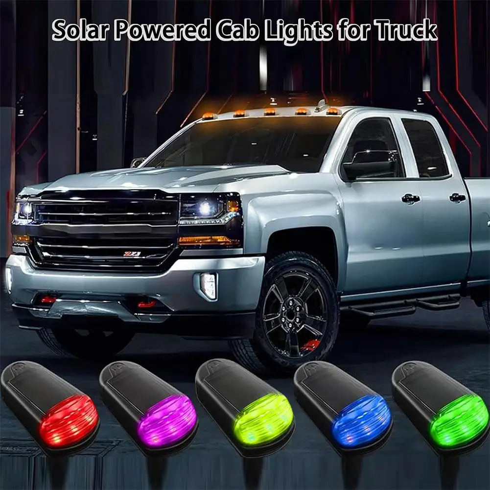 1 шт. беспроводные фонари для кабины грузовика солнечные без ударов 3