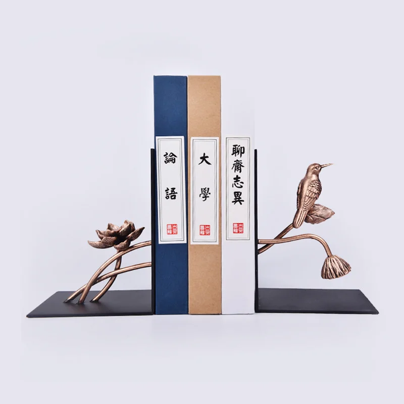

New Chinese decoration, creative iron art books, archives rely on decorative furniture, learning