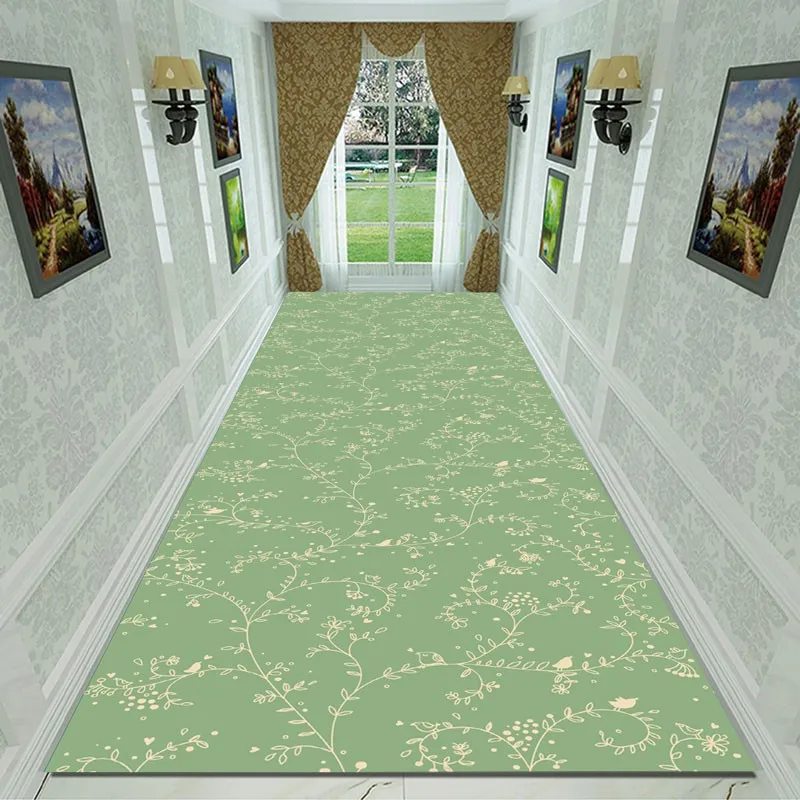 

Reese Lobby Carpets Living Room Bedroom Porch Rugs Spring And Summer Cartoon Flowers Birds Hallway Corridor Aisle Hall Entrance