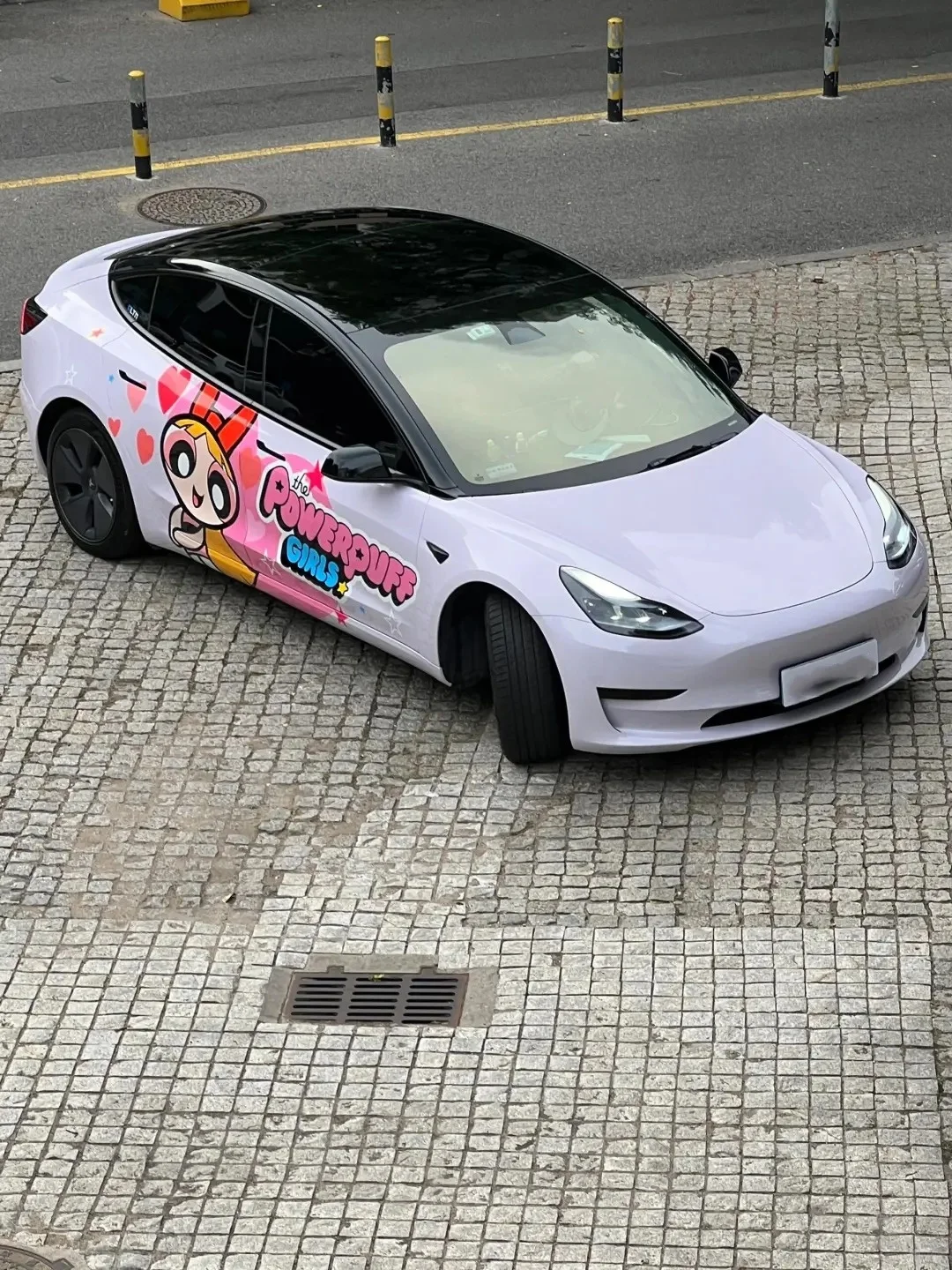 The Powerpuff Girls Custon Made Full Roll Colors Автомобильная упаковка Виниловые автомобильные