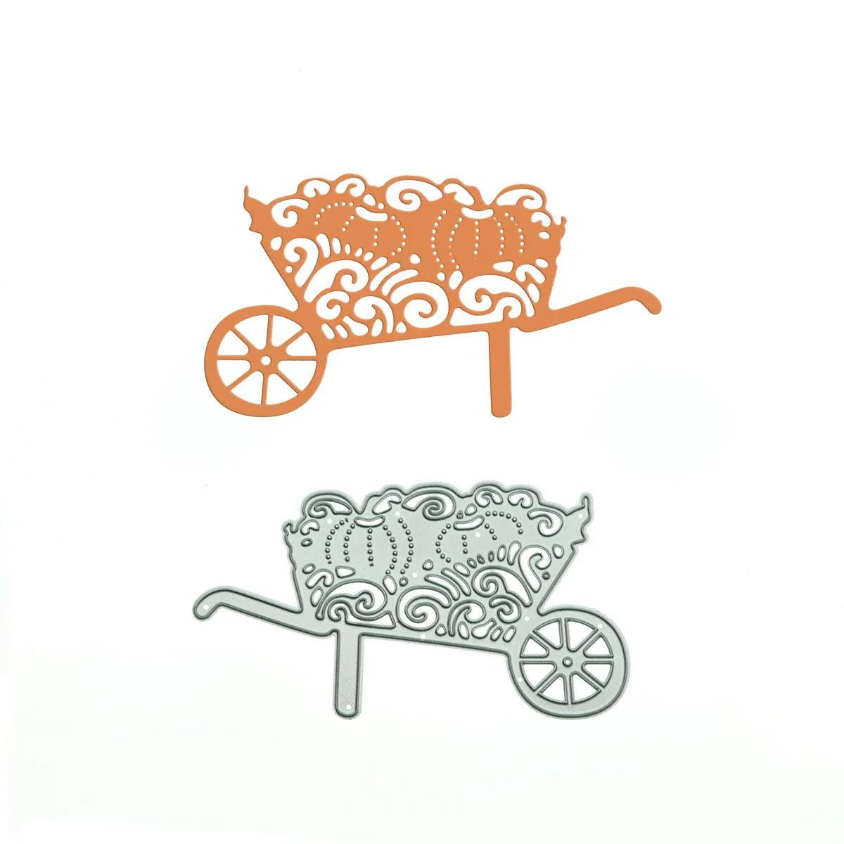 Металлическая высекальная штамповка винтажный деревянный узор в виде вагона для