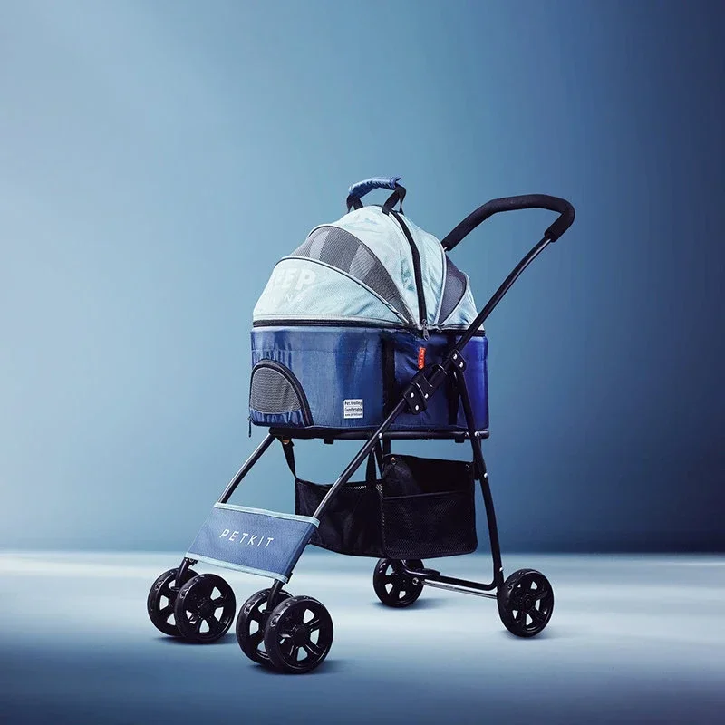 Легкая Складная коляска для кошек и собак