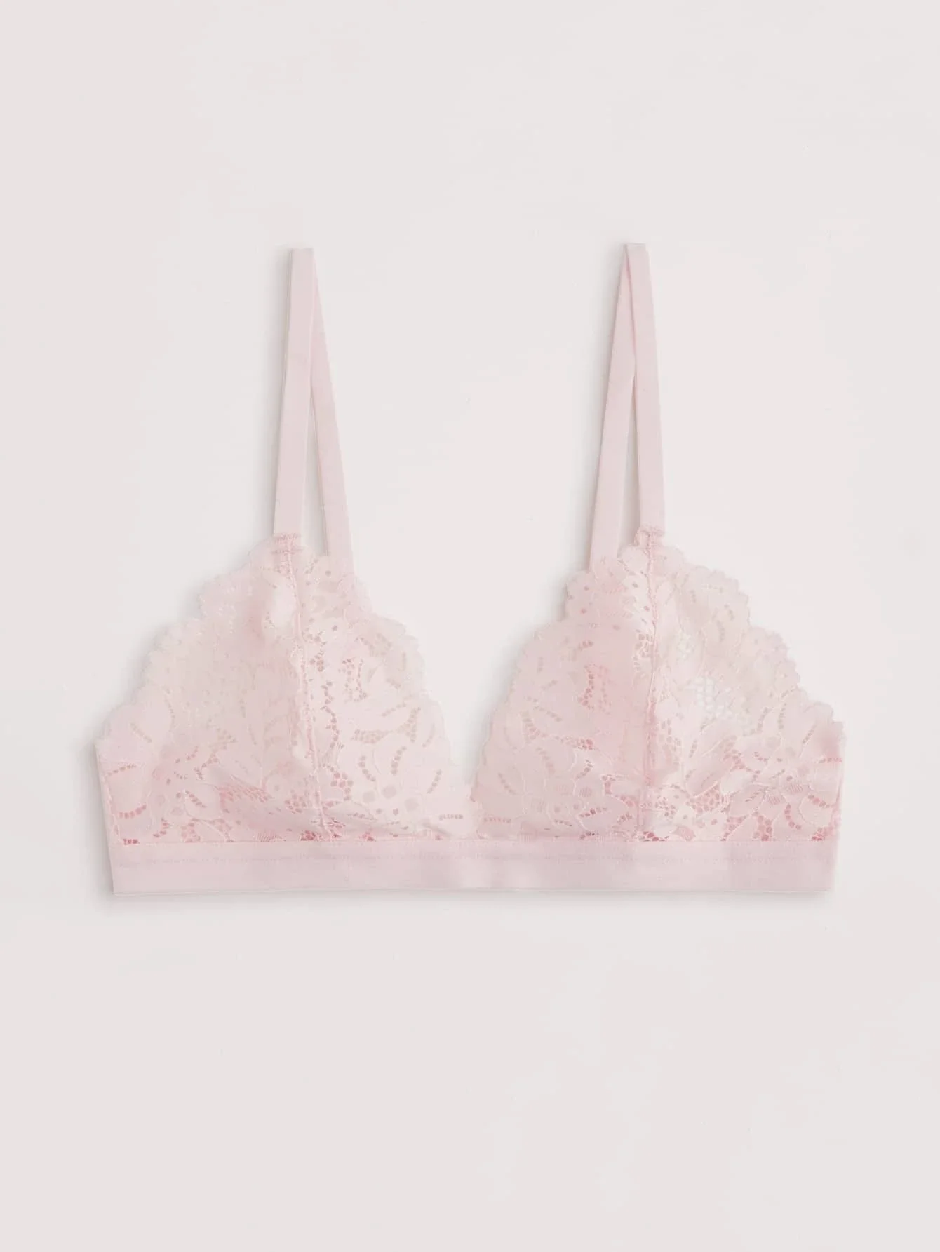 

Цветочный кружевной треугольный Бралетт Luvlette