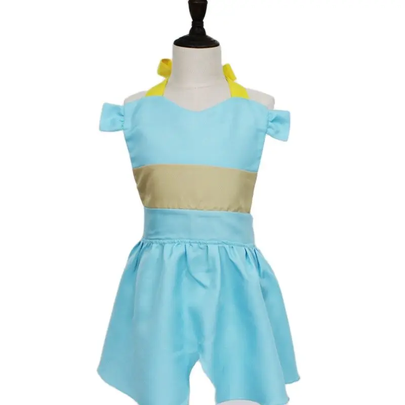 Хэллоуинские детские костюмы сценический костюм принцессы фартук танцевальный праздник Пасхи кухонный косплей.