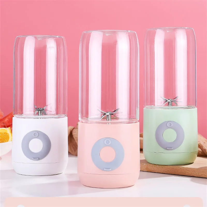 

Electric Juicer Cup Portable Wireless USB Rechargeable Household Easy Blender Mini Juicer Multi-Function Fruit Mixing Juice Cup