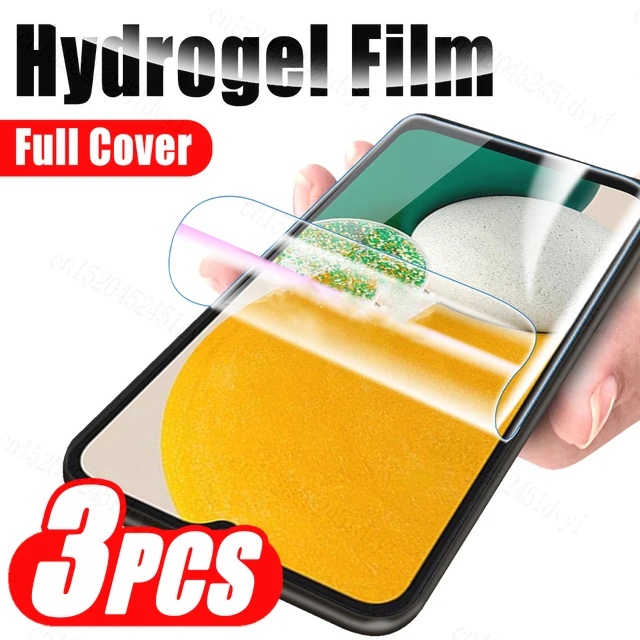 3Pcs Hydrogel Film For Samsung Galaxy S22 S23 S8 S24 S9 S10 Plus S21 S20 FE 5G A24 A14 A54 A34 Note 20 Ultra 9 Screen Protector