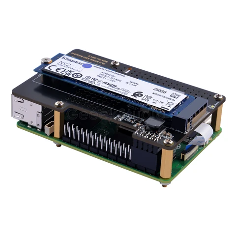 N04 M.2 2280 PCIe к NVMe Верхняя плата адаптера расширения для Raspberry Pi 5