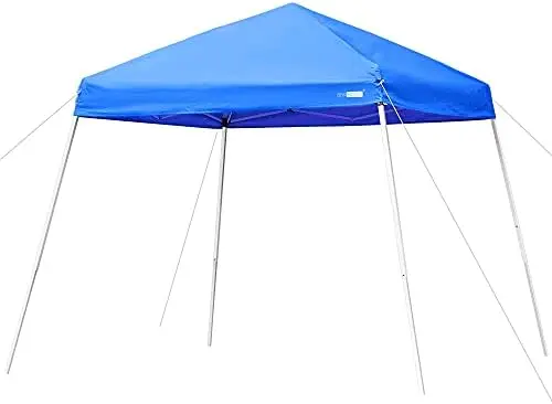 

Oxford Easy Pop Up Canopy, 10x10 Outdoor Screen Tent with Mesh Mosquito Netting Side Walls for Camping Picnic Party Deck Yard Ev