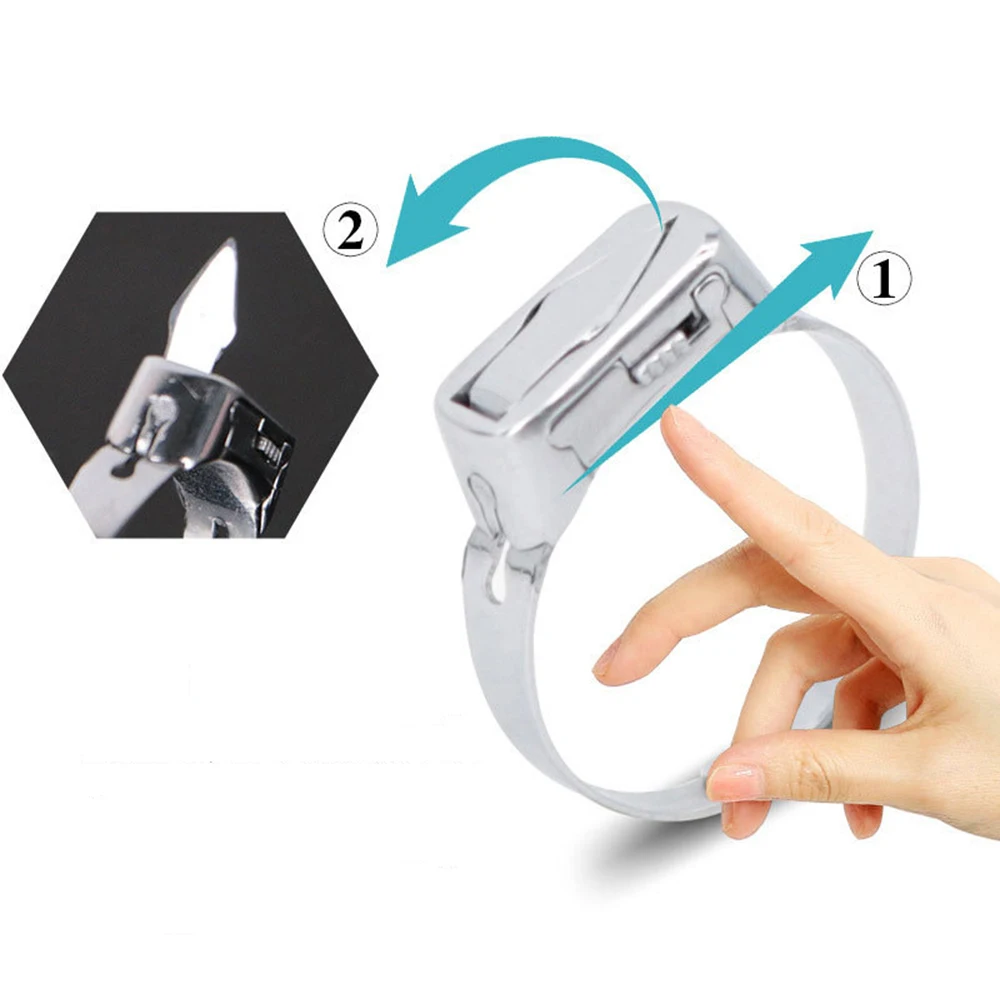 Женское кольцо для самозащиты Регулируемый инструмент личных пальцев складной