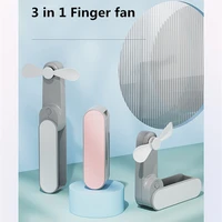 summer fan 3 in 1 pocket folding handheld mini fan ventiladores portable air conditioner usb rechargeable mute safe air cooler