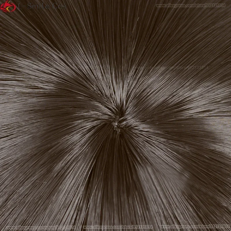 Высокое качество кожи головы 30 см коричневый Дазай Осаму косплей парик аниме