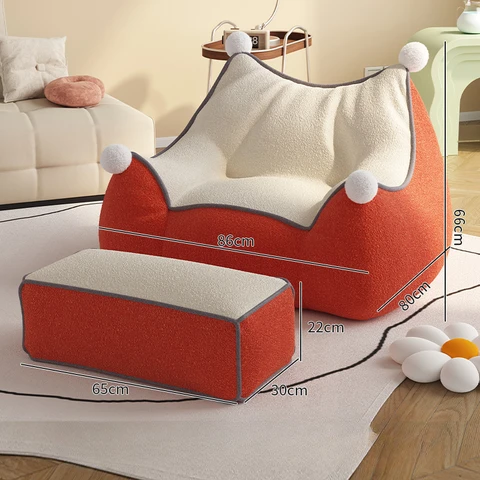 Диваны для гостиной, детский современный простой одноместный диван, милая мультяшная мягкая и удобная мебель для комнаты отдыха