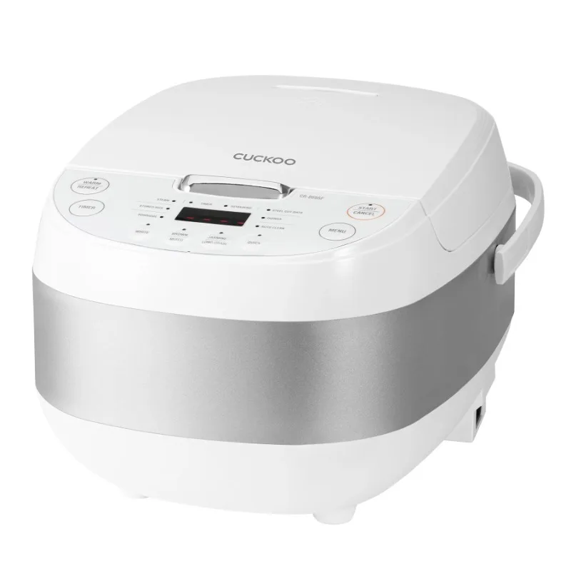 

Cuckoo 6 cup (uncooked)/12 cup (cooked) Rice Cooker, 10 Menu Options: Oatmeal, Brown Rice & More, Touch-Screen,