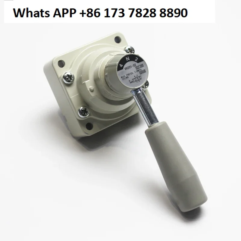 Пневматический ручной клапан VH200-02/VH201-02/VH202-02 Трехпозиционный четыреходовой