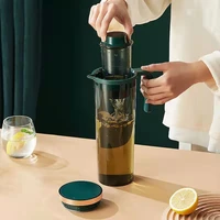 sealing cold water bottle with handle 1 8l high temperature resistance cold kettle lemon coffee juice jug teapot