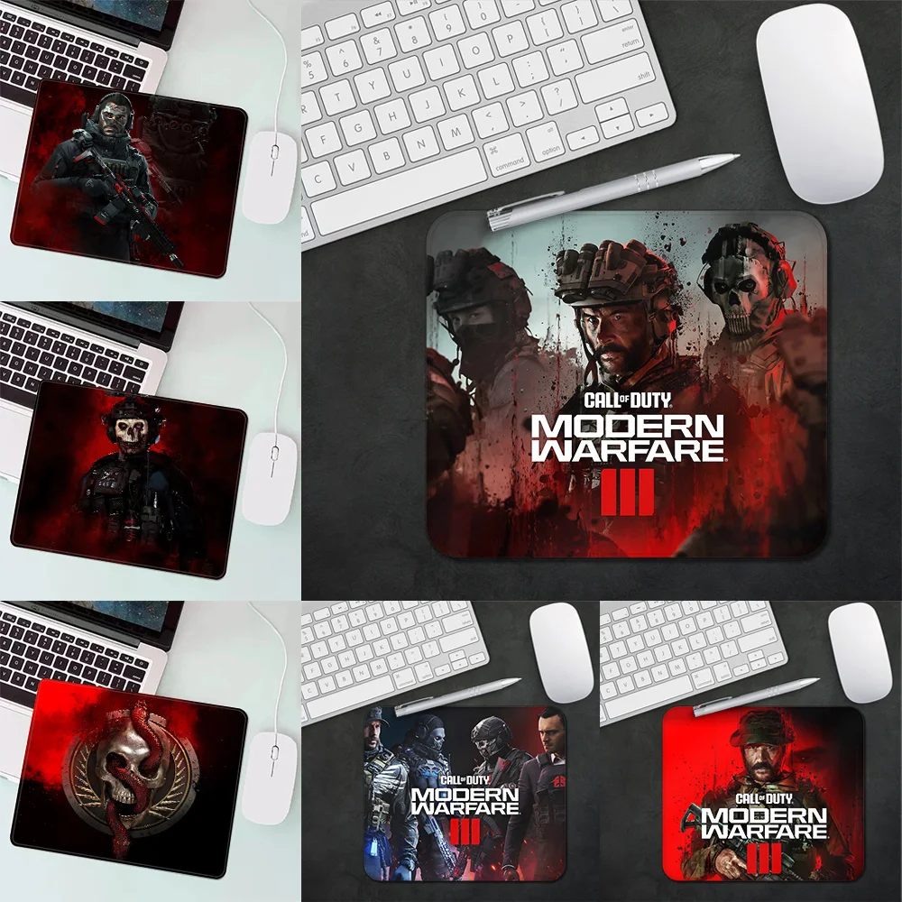 Коврик для игровой мыши Call of Duty M-Modern W-Warfare XS Маленький коврик ПК Gamer Украшение