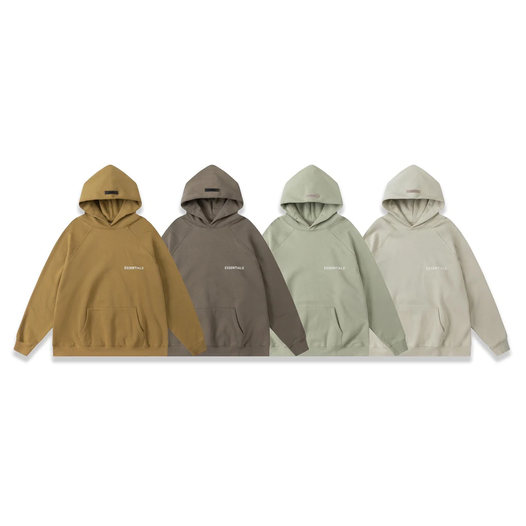 

Essentials 8th Collection Small Letter Logo Print Hoodies Best Version Cotton Sweatshirt Trendy Hip Hop Unisex Hoodie Sweater