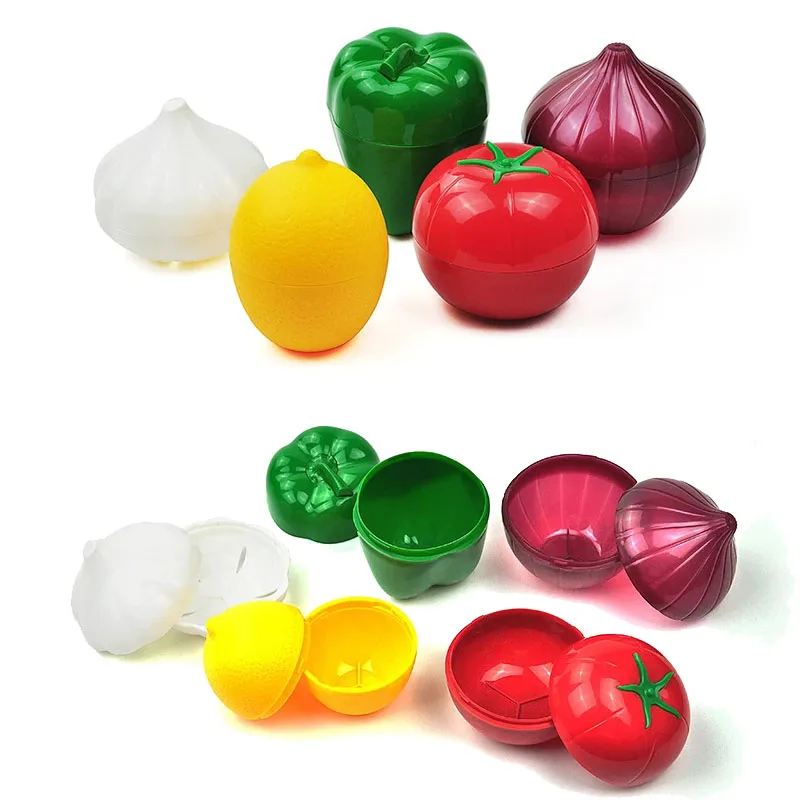 1 шт. креативный кухонный холодильник контейнер для овощей фруктов лука авокадо