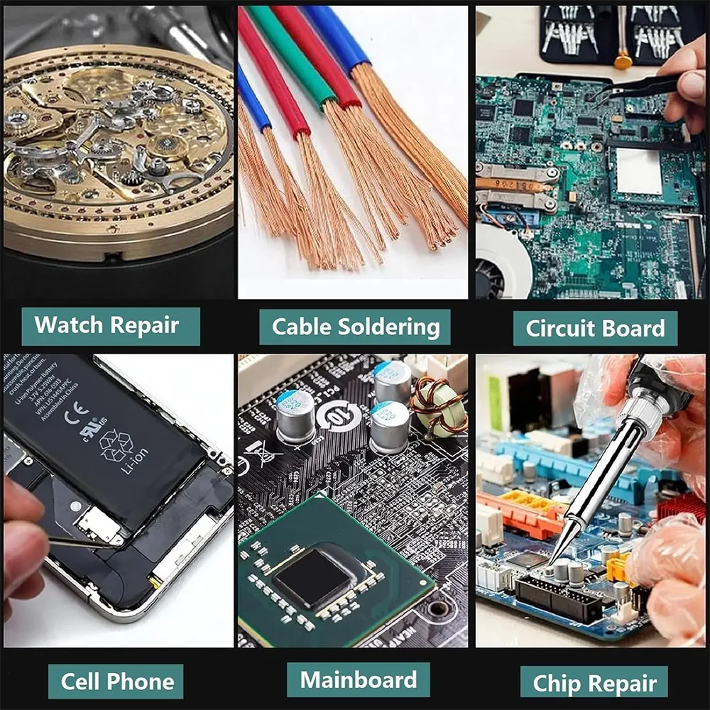 Электрический паяльник Yofuly 75 Вт паяльная станция с двойным цифровым дисплеем