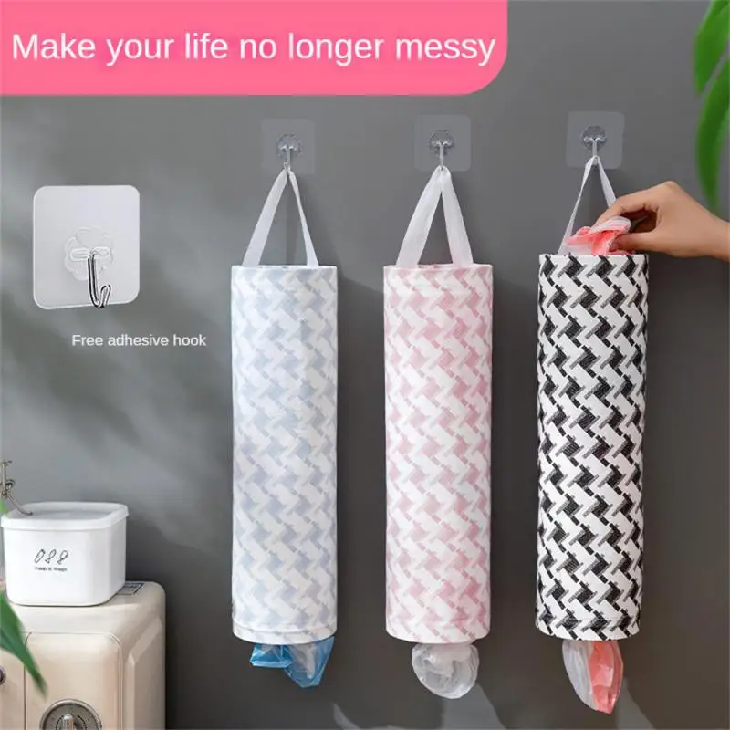 

Holder Wall Mount Plastic Bag Hang Health Grocery Bag In The Kitchen Garbage Organizer Kitchen Dispenser Storage Grocery