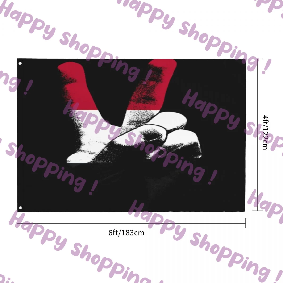 Флаг Йемена знак мира рука гордится йеменским миром снаряжение флаг