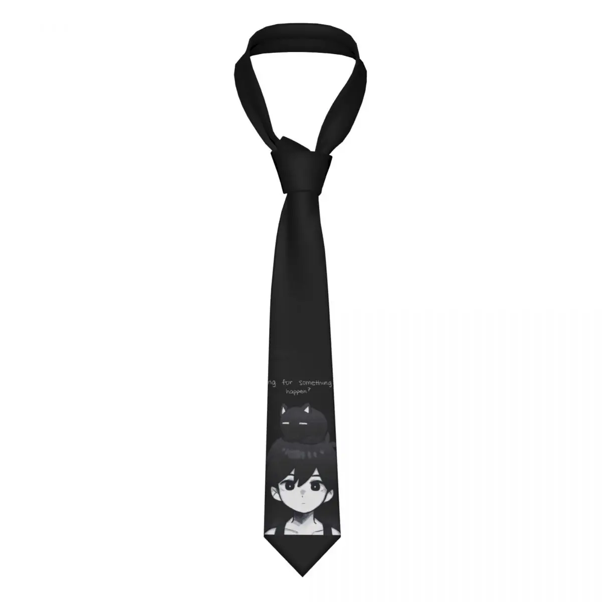 

Omori Basil Anime Game Necktie Men Polyester 8 cm Classic Neck Tie for Men Shirt Accessories Cravat Wedding Accessories Office