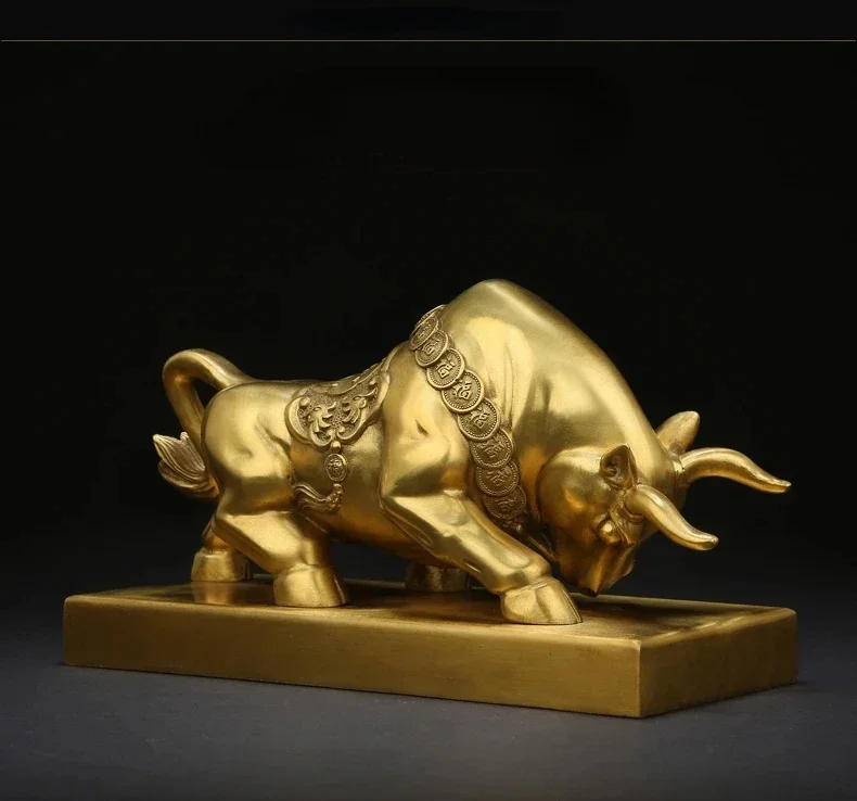 Фортуна медный бык поселение чистая медь превращается небьющаяся для гостиной