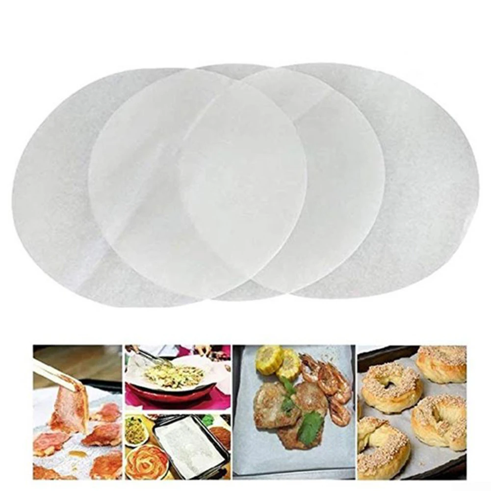 100 шт. бумага для выпечки антипригарная маслостойкая круглая фритюрницы буф хлеб