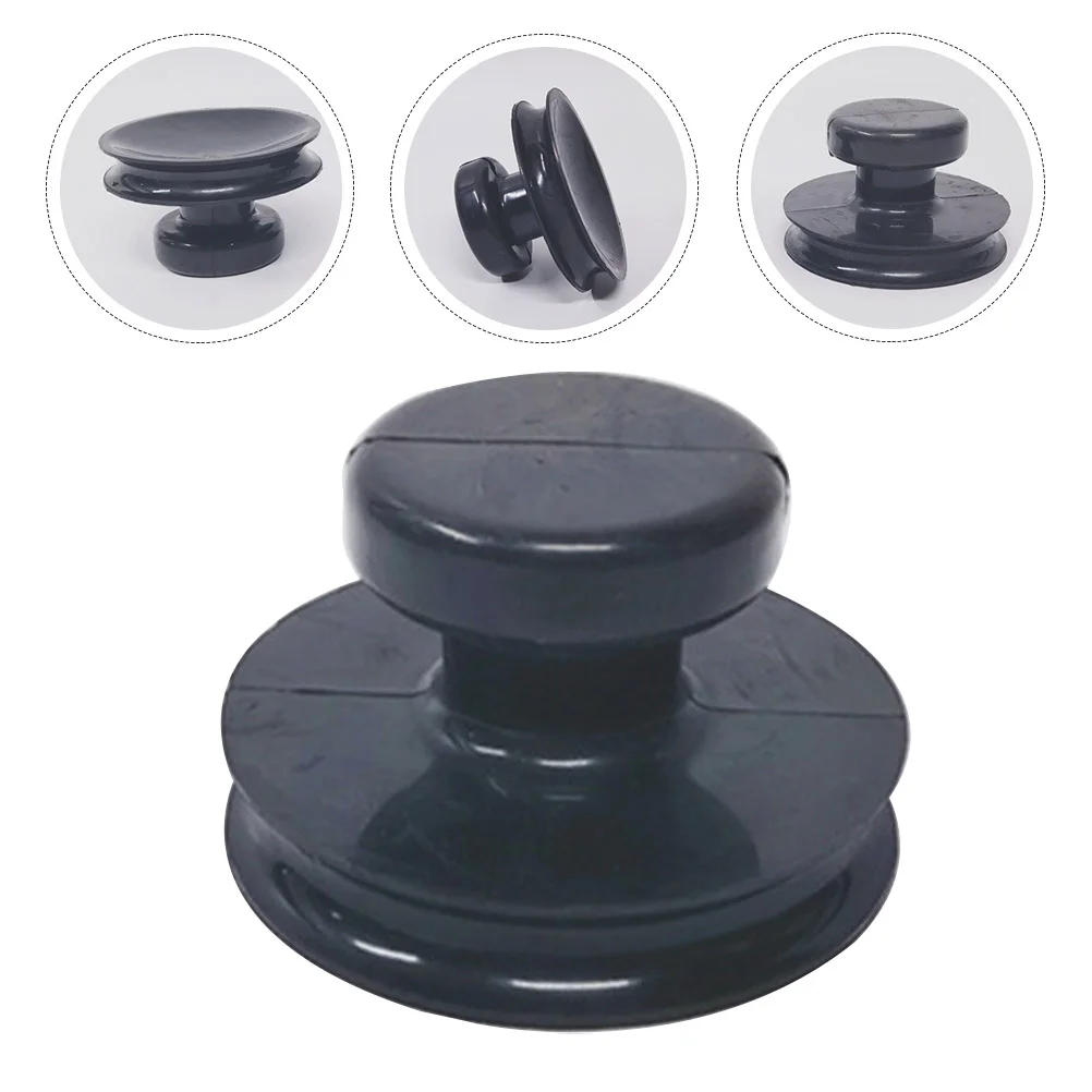 

1 шт., резиновая всасывающая чаша с ручкой, подъемная ручка, всасывающий инструмент для чаши (черный)