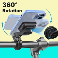 360%c2%b0 rotation universal quick release mountain bike holder phone rack mobile support stand handlebar bicycle shockproof g0p5