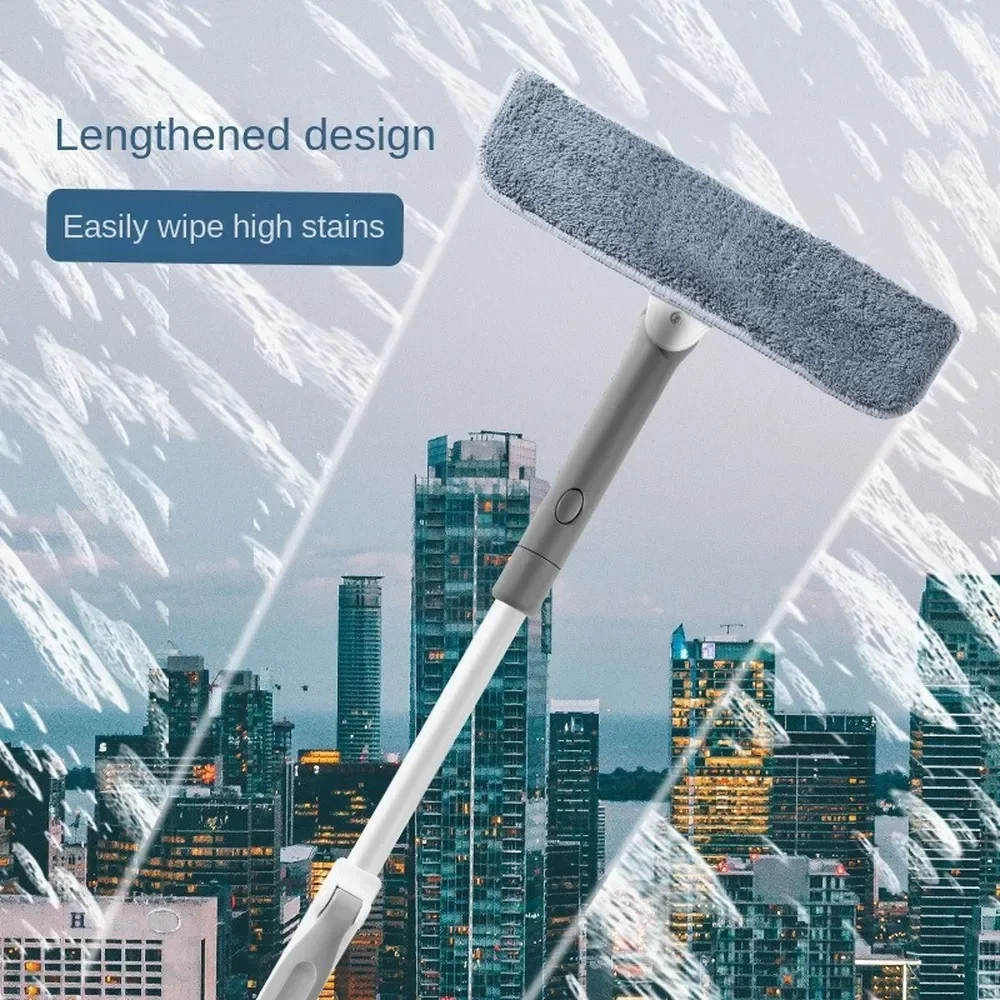 

Multifunction Window Cleaner Elescopic Rod Microfiber Glass Cleaning Brush Windows Household Cleaning Supplies