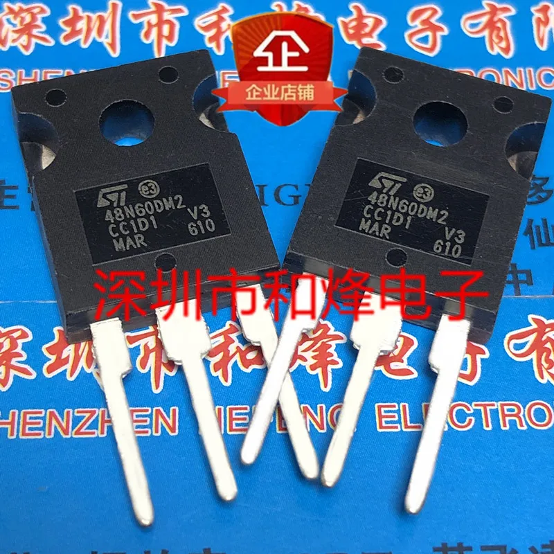 

5 шт.-10 шт. 48N60DM2 STW48N60DM2 TO-247 600V 40A Новый и оригинальный на складе