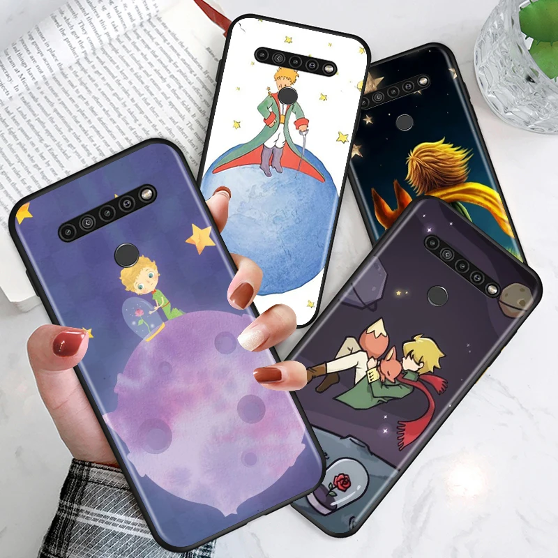 

The Little Prince Capa For LG G8 G8S G8X V35 V40 V50 V60 ThinQ Q60 K40 K50 K30 K51 K61 K71 K92 5G Black Phone Case