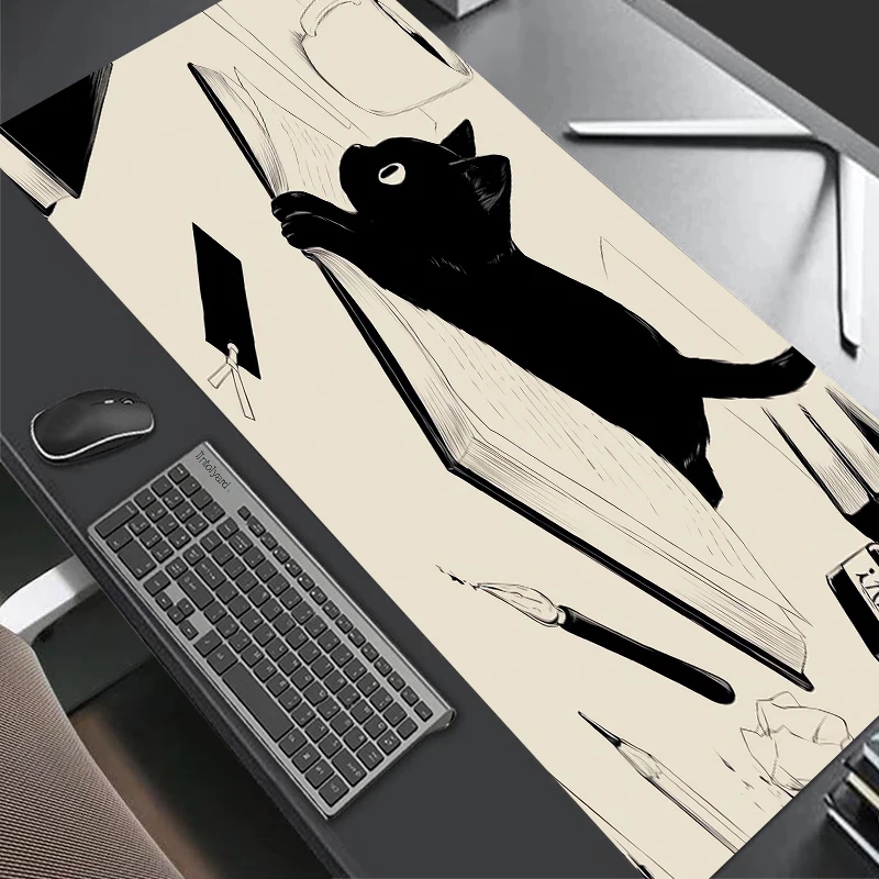 

Anime Cat Mousepad New Arrivals Large Gaming Mouse Pad Gamer Mousepads Large Size for Keyboards Desk Mat Mousepad Boyfriend Gift