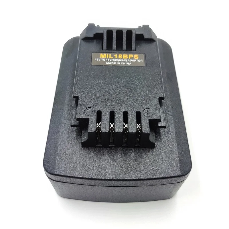 

MIL18BPS Battery Adapter For Milwaukee M 18 18V Li-ion Battery to For Black&Decker/Porter Cable/Stanley 18V 20V Max Power Tools